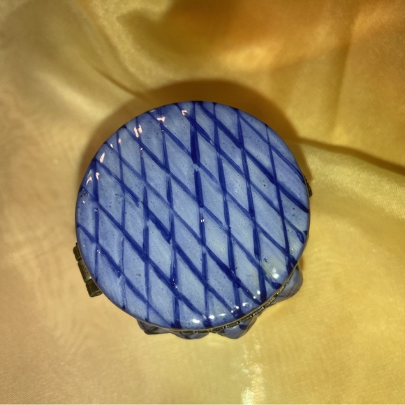 NEW APPLES JAM JAR HINGED CERAMIC TRINKET BOX - UNSIGNED  - NEW WITHOUT TAG - Picture 7 of 12